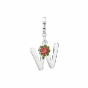 Lettera W Charm Thun con gancio apribile