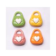Magnete Borsetta con cuore colori assortiti Magneti