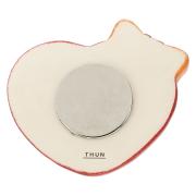 Magnete Thun linea Country con cuore e farfalla cm 5x5 Thun Creazioni ceramiche per casa