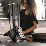 Mestoli da Cucina antigraffio Guzzini cookin design per antiaderente con base da appoggio Utensili Cucina