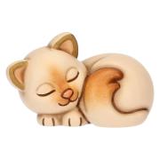 Mini animale Thun gatto accovacciato Bianca Mini Animali Thun