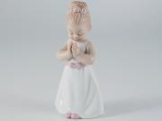MORENA BAMBINA COMUNIONE PREGANTE Sculture in porcellana Morena Design