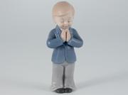 MORENA BIMBO COMUNIONE PREGANTE Sculture in porcellana Morena Design