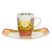 Mug Thun con vassoio in porcellana Florianne Tisaniere con filtro e Mug