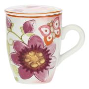 Mug Thun Fiori e Fantasia con coperchio Tazzine CaffÃ¨ Mug Tazze e Zuccheriere