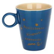 Mug Thun in porcellana Zodiaco - Bilancia Tisaniere con filtro e Mug