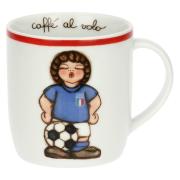 Mug Thun Nazionale Italiana Europei 2024 ufficiale FIGC Tisaniere con filtro e Mug