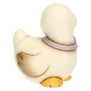 Oca Thun Julie con fiocco lilla seduta Thun Animali