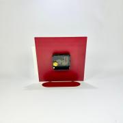 Orologio da appoggio medio in metallo, design moderno bicolore bordeaux Orologi da parete e Appoggio