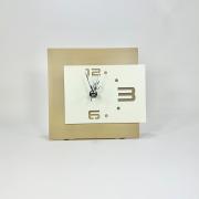 Orologio da appoggio medio in metallo, design moderno bicolore sabbia Orologi da parete e Appoggio