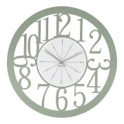Orologio da Parete Grande Moderno - Design Geometrico verde salvia Orologi da parete e Appoggio