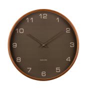 Orologio da parete Karlsson, Acento wood moss green Orologi da parete e Appoggio