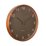 Orologio da parete Karlsson, Acento wood moss green Orologi da parete e Appoggio