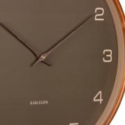 Orologio da parete Karlsson, Acento wood moss green Orologi da parete e Appoggio