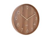 Orologio da parete Karlsson legno colore noce cm40 Orologi da parete e Appoggio