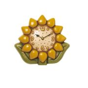 Orologio da parete Thun con girasole Thun Creazioni ceramiche per casa
