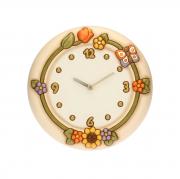 Orologio da parete Thun linea Country versione maxi con fiori 