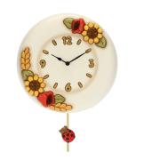 Orologio da patere Thun linea primavera girasoli e tulipani Orologi da parete e Appoggio