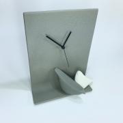Orologio moderno con uccellini Lineasette ceramiche Orologi da parete e Appoggio