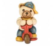 Orsetto Teddy Thun con monopattino cm7