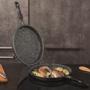 Padella forno rotonda, fornetto antiaderente Tognana per induzione linea Sphera Tegami Lasagnere e Bistecchiere