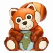 Panda rosso Otto Dreamer con mondo versione maxi Thun Animali