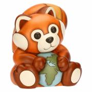 Panda rosso Otto Dreamer con mondo versione maxi Thun Animali