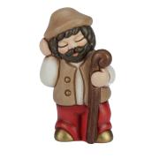 Pastore personaggio del presepe classico Thun colore rosso 