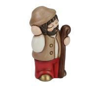 Pastore personaggio del presepe classico Thun colore rosso 
