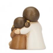 PC COPPIA DI BIMBI CON OCA Presepe Classico Thun