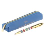 Penna a sfera Thun con astuccio azzurro Bigiotteria e Accessori Thun