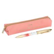 Penna a sfera Thun con astuccio corallo Bigiotteria e Accessori Thun