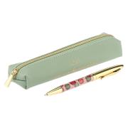 Penna a sfera Thun con astuccio verde Bigiotteria e Accessori Thun