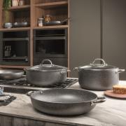Pentola antiaderente 28 cm con 2 manici Big Family, per induzione Pentole e Casseruole