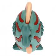 Pesce disco Thun con pinna rosa cm15 