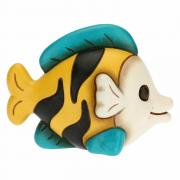 Pesce tigre Thun con pinna turchese cm7 Thun Animali