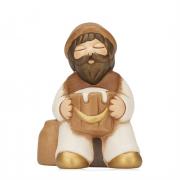 PG MUNGITORE DI MUCCA Presepe Giubileo Thun