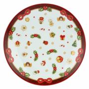 Piattino dessert Thun, porta biscotti collezione Magico Natale Thun Natale Accessori tavola e cucina