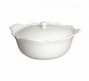 Pirofila con coperchio porcellana Tognana cm 29 Kalika Andrea Fontebasso Pirofile Teglie e Sperlunghe a servire