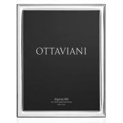 Portafoto in Argento Ottaviani, cornice per foto fascia stretta 20x25 Cornici Portafoto in Argento e MiroSilver®