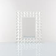 Portafoto in cristallo, portafotografie  a riquadri quadrettato design 10x15 Cornici portafoto in altri materiali