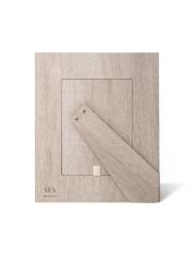 Portafoto in legno dal design moderno, portafotografie con cornice Reverso black cm13x18 Cornici Portafoto in Legno
