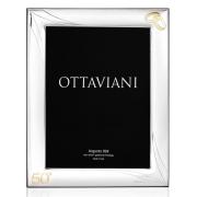 Portafoto in MiroArgento Ottaviani, cornice per foto da 50 anniversario cm13x18 Cornici Portafoto in Argento e MiroSilver®