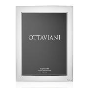 Portafoto Ottaviani, cornice per foto cm 10x15 lineare moderna Cornici Portafoto in Argento e MiroSilver®