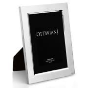 Portafoto Ottaviani, cornice per foto cm 10x15 lineare moderna Cornici Portafoto in Argento e MiroSilverÂ®