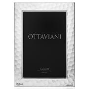 Portafoto Ottaviani in argento 999, cornice esagoni per foto cm18x24 Cornici Portafoto in Argento e MiroSilver®