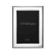 Portafoto Ottaviani in argento 999, cornice nido d'ape per foto cm18x24 Cornici Portafoto in Argento e MiroSilverÂ®