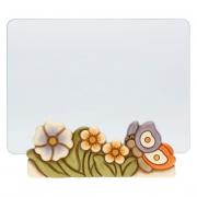 Portafoto Thun con vetro e farfalla linea primavera cm16x6x6 