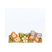 Portafoto Thun con vetro, fiori e farfalle Cornici portafoto in altri materiali