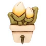 Portastrofinacci Thun 1 gancio Country Bloom vasetto di fiori Thun Creazioni ceramiche per casa